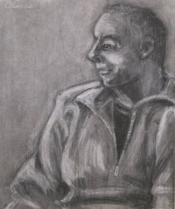live drawings: charcoal portraits by Oksancia on Flickr