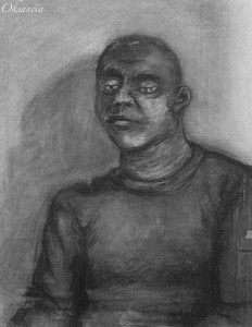 live drawings: charcoal portraits by Oksancia on Flickr