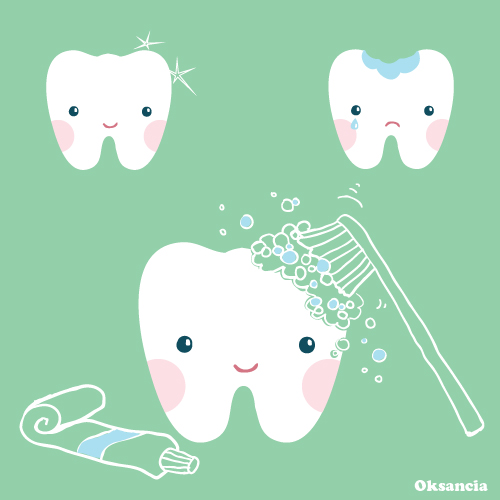 Tooth - vector illustration by Oksancia on Istockphoto