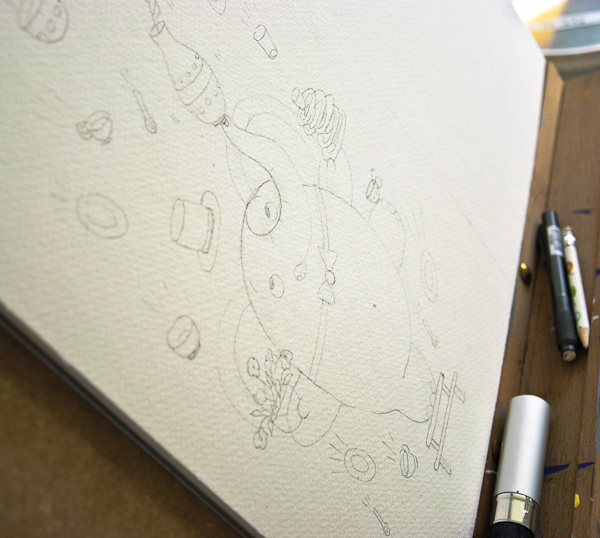 Transferring sketch